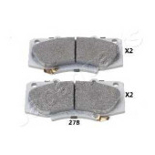 Колодки тормозные дисковые передний для TOYOTA HILUX(GGN#,KUN#,LAN#,TGN#) <b>JAPANPARTS PA-278AF</b>