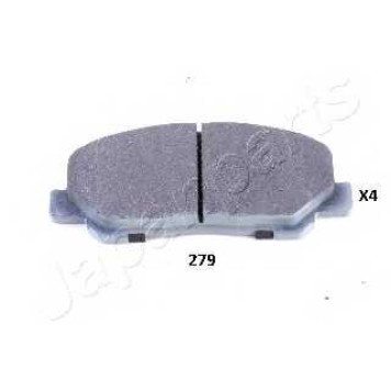 Колодки тормозные дисковые передний для TOYOTA PREVIA(ACR3#,CLR3#,MCR3#) <b>JAPANPARTS PA-279AF</b>