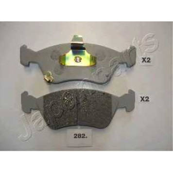 Колодки тормозные дисковые передний для TOYOTA AVENSIS(#T22#) <b>JAPANPARTS PA-282AF</b>