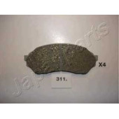Колодки тормозные дисковые передний для MAZDA 323 F(BJ), FAMILIA(BJ) <b>JAPANPARTS PA-311AF</b>