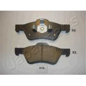 Колодки тормозные дисковые передний для MAZDA TRIBUTE(EP) <b>JAPANPARTS PA-315AF</b>