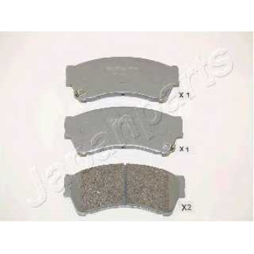 Колодки тормозные дисковые передний для MAZDA 6(GH) <b>JAPANPARTS PA-346AF</b>