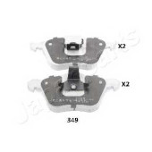Колодки тормозные дисковые передний для MAZDA 3(BK) <b>JAPANPARTS PA-349AF</b>