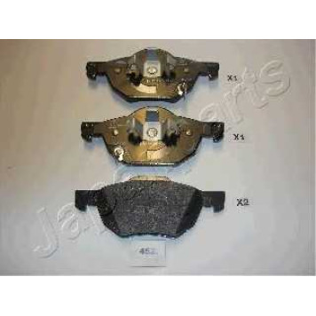 Колодки тормозные дисковые передний для HONDA ACCORD(CL,CM) <b>JAPANPARTS PA-452AF</b>