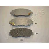 Колодки тормозные дисковые передний для HONDA ACCORD(CB,CC,CD,CE,CF), PRELUDE(BB) <b>JAPANPARTS PA-493AF</b>