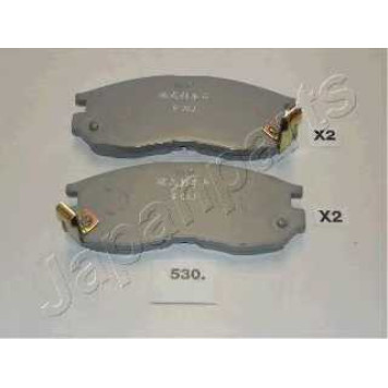 Колодки тормозные дисковые передний для HYUNDAI SANTAMO / MITSUBISHI COLT, ECLIPSE, GALANT, LANCER, SANTAMO, SPACE RUNNER, SPACE <b>JAPANPARTS PA-530AF</b>