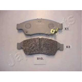 Колодки тормозные дисковые передний для SUZUKI LIANA(ER) <b>JAPANPARTS PA-810AF</b>