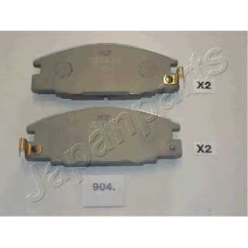 Колодки тормозные дисковые передний для ISUZU CAMPO(KB), TROOPER(UBS) / OPEL CAMPO(TF#), FRONTERA(5#MWL4), MONTEREY(UBS#) <b>JAPANPARTS PA-904AF</b>