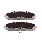 Колодки тормозные дисковые передний для CHRYSLER GRAND VOYAGER(RT) / LANCIA VOYAGER(RT) <b>JAPANPARTS PA-918AF</b>