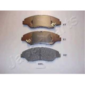 Колодки тормозные дисковые передний для KIA RETONA(CE), SPORTAGE(K00) <b>JAPANPARTS PA-K00AF</b>