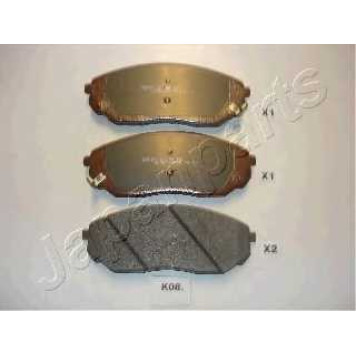 Колодки тормозные дисковые передний для KIA SORENTO(JC) <b>JAPANPARTS PA-K08AF</b>