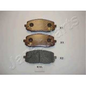 Колодки тормозные дисковые передний для HYUNDAI i10(IA,PA) / KIA PICANTO(BA,TA) <b>JAPANPARTS PA-K10AF</b>