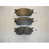 Колодки тормозные дисковые передний для HYUNDAI ACCENT(MC), i20(PB,PBT) / KIA RIO(JB) <b>JAPANPARTS PA-K12AF</b>