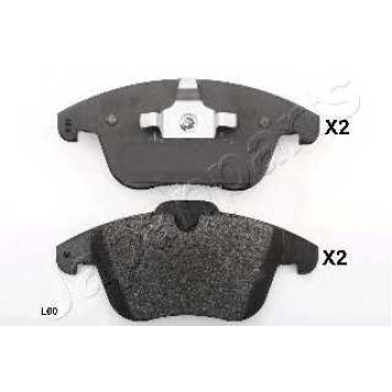 Колодки тормозные дисковые передний для LAND ROVER FREELANDER(FA#,LF#), RANGE ROVER EVOQUE(LV) <b>JAPANPARTS PA-L00AF</b>