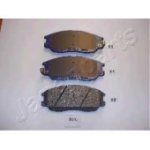 Колодки тормозные дисковые передний для HYUNDAI TERRACAN(HP) / KIA OPIRUS(GH) / SSANGYONG RODIUS <b>JAPANPARTS PA-S01AF</b>