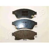 Колодки тормозные дисковые передний для CHEVROLET AVEO(T300), CRUZE(J300,J305,J308) / OPEL ASTRA GTC J, ASTRA <b>JAPANPARTS PA-W12AF</b>