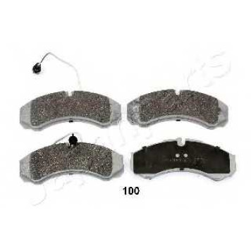 Колодки тормозные дисковые задний для NISSAN ATLEON, CABSTAR <b>JAPANPARTS PP-100AF</b>