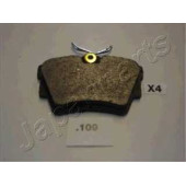 Колодки тормозные дисковые задний для NISSAN PRIMASTAR(X83) <b>JAPANPARTS PP-109AF</b>