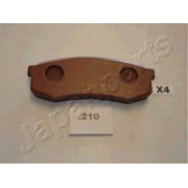 Колодки тормозные дисковые задний для MITSUBISHI PAJERO / TOYOTA LAND CRUISER 90, LAND CRUISER <b>JAPANPARTS PP-210AF</b>