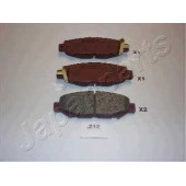 Колодки тормозные дисковые задний для LEXUS GS(JZS147), LS(UCF20) <b>JAPANPARTS PP-212AF</b>