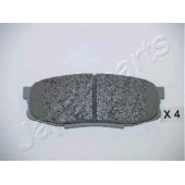 Колодки тормозные дисковые задний для TOYOTA LAND CRUISER 200(UZJ2#,VDJ2#) <b>JAPANPARTS PP-221AF</b>