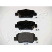 Колодки тормозные дисковые задний для TOYOTA AVENSIS(ADT27,T25,ZRT27) <b>JAPANPARTS PP-223AF</b>