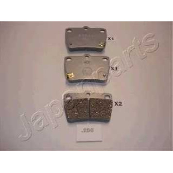 Колодки тормозные дисковые задний для CHERY J11, TIGGO 3 / TOYOTA RAV 4(ACA2#,CLA2#,XA2#,ZCA2#) <b>JAPANPARTS PP-256AF</b>