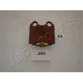 Колодки тормозные дисковые задний для LEXUS GS, IS SportCross, IS, SC / TOYOTA ALTEZZA GITA, ALTEZZA, ARISTO, CELSIOR <b>JAPANPARTS PP-260AF</b>