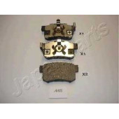 Колодки тормозные дисковые задний для HONDA ACCORD(CU), CR(RD#) <b>JAPANPARTS PP-445AF</b>