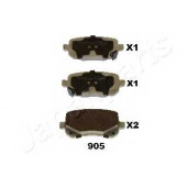 Колодки тормозные дисковые задний для CHRYSLER GRAND VOYAGER(RT) / LANCIA VOYAGER(RT) <b>JAPANPARTS PP-905AF</b>