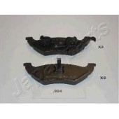 Колодки тормозные дисковые задний для CHRYSLER VOYAGER(GS) <b>JAPANPARTS PP-994AF</b>
