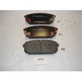 Колодки тормозные дисковые задний для KIA SORENTO(JC) <b>JAPANPARTS PP-K03AF</b>