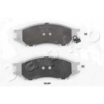 Колодки тормозные дисковые передний для NISSAN ALMERA(N16) <b>JAPKO 50150</b>