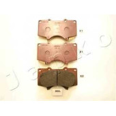 Колодки тормозные дисковые передний для MITSUBISHI PAJERO / TOYOTA 4 RUNNER, LAND CRUISER 150, LAND CRUISER <b>JAPKO 50205</b>