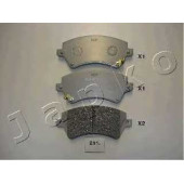 Колодки тормозные дисковые передний для TOYOTA COROLLA(#E11#, #E12J#, #E12T#, CDE12#, NDE12#, ZDE12#, ZZE12#) <b>JAPKO 50211</b>