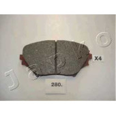 Колодки тормозные дисковые передний для TOYOTA RAV 4(ACA2#,CLA2#,XA2#,ZCA2#) <b>JAPKO 50280</b>