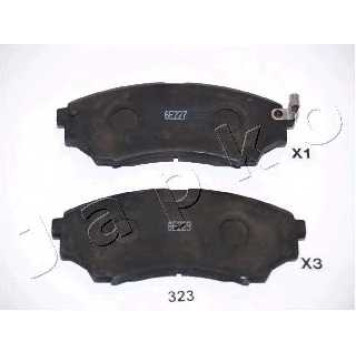 Колодки тормозные дисковые передний для FORD RANGER(ES,ET) / MAZDA B-SERIE(UN), BT-50(CD,UN) <b>JAPKO 50323</b>