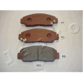Колодки тормозные дисковые передний для HONDA CIVIC(EP,EU,EV,FA,FD), FR(BE), STREAM(RN) <b>JAPKO 50491</b>