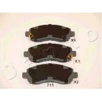 Комплект тормозных колодок, дисковый тормоз <b>JAPKO 50711</b>