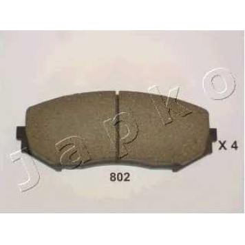 Колодки тормозные дисковые передний для SUZUKI GRAND VITARA(JT) <b>JAPKO 50802</b>