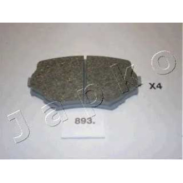 Комплект тормозных колодок, дисковый тормоз <b>JAPKO 50893</b>