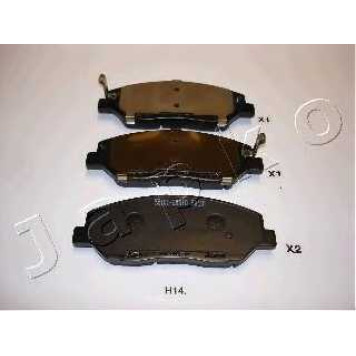 Колодки тормозные дисковые передний для HYUNDAI SANTA FE(CM,DM) / KIA SORENTO(XM) / SSANGYONG KORANDO <b>JAPKO 50H14</b>