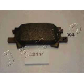 Колодки тормозные дисковые задний для LEXUS RX(GSU3#,MCU3#,MHU3#) <b>JAPKO 51211</b>