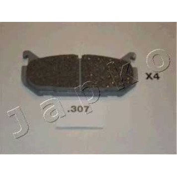 Колодки тормозные дисковые задний для MAZDA 626(GE,GV), MX-6(GE), XEDOS 6(CA), XEDOS 9(TA) <b>JAPKO 51307</b>