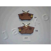 Колодки тормозные дисковые задний для MITSUBISHI CARISMA(DA#), COLT CZC(RG), COLT(Z2#A,Z3#A), SPACE STAR(DG#A) <b>JAPKO 51507</b>