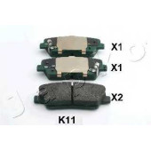 Колодки тормозные дисковые задний для HYUNDAI EQUUS / CENTENNIAL, GENESIS, SANTA FE(DM) / KIA SORENTO(XM) <b>JAPKO 51K11</b>