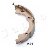 Комплект колодок стояночной тормозной системы JAPKO 55K21