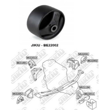 Катридж опоры двигателя NISSAN Avenir W11 Jan 98~Jan 5 <b>JIKIU BE22002</b>