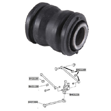 Сайлентблок задн подвески TOYOTA CALDINA 92-02 (ST195/215), CAMRY 90-98 <b>JIKIU BH21149</b>