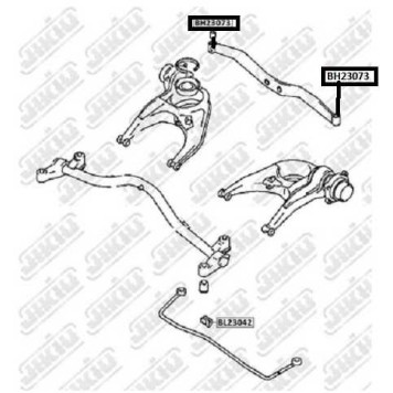 Сайлентблок MITSUBISHI RVR N11W Jan 92~Jan 97 <b>JIKIU BH23073</b>-1